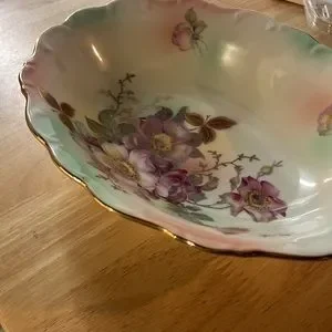 Dining | Vintage Schumann Arzberg Bavaria Handpainted Wild Rose Oval ...